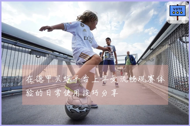 在德甲买球平台上享受流畅观赛体验的日常使用技巧分享